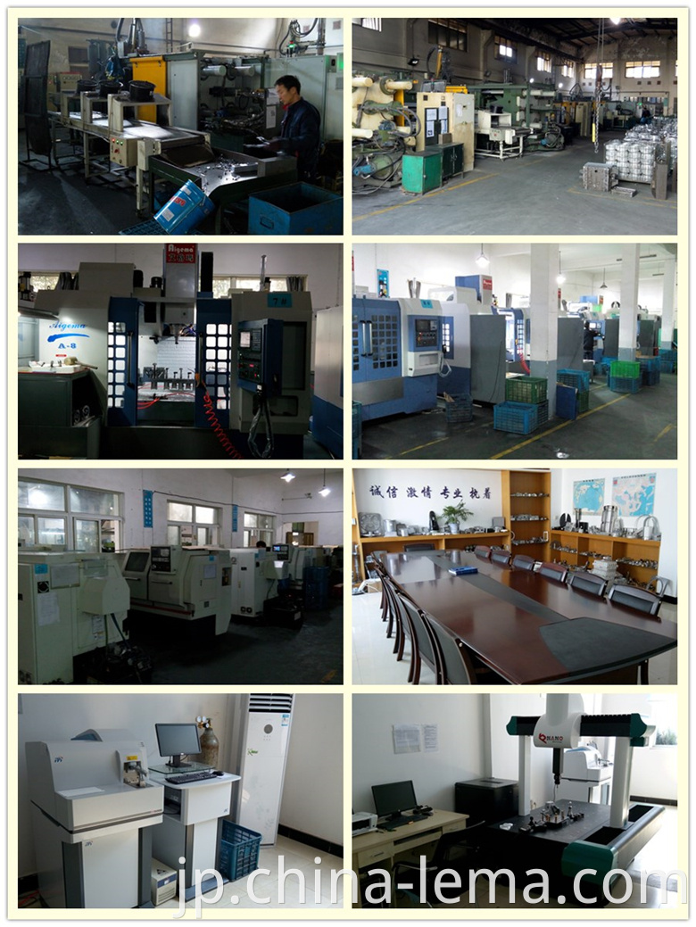 My company strength of aluminum die casting, CNC machining, and QA control